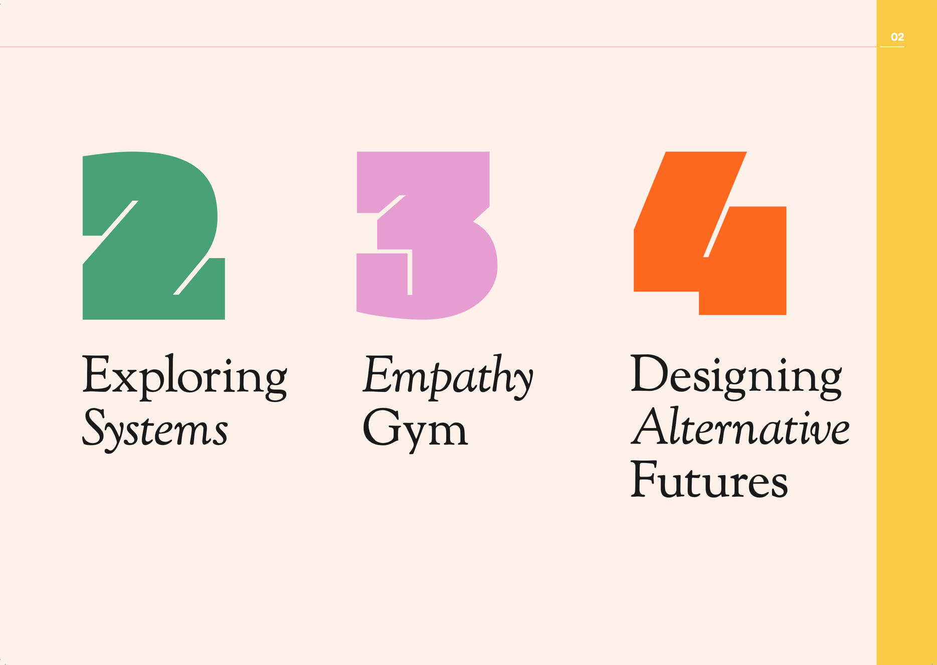 Systems design